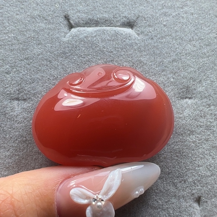 南红玛瑙未镶嵌吊坠