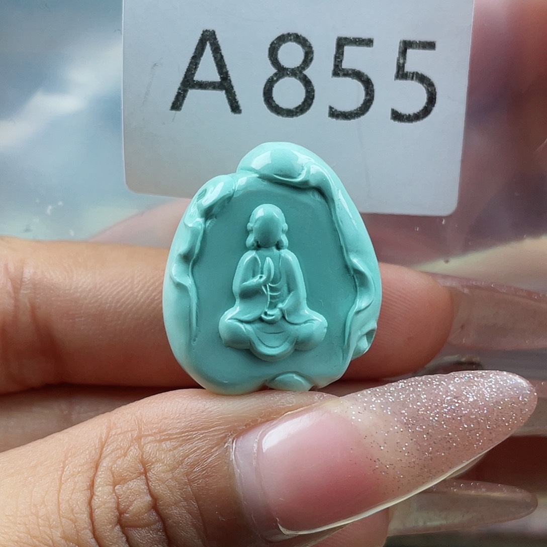 绿松石珠宝奇石未镶嵌