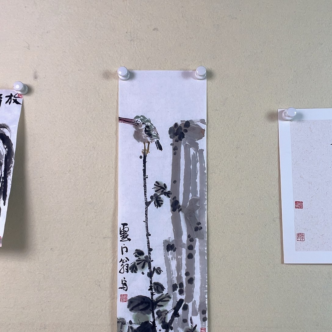国画云门翁写意作品