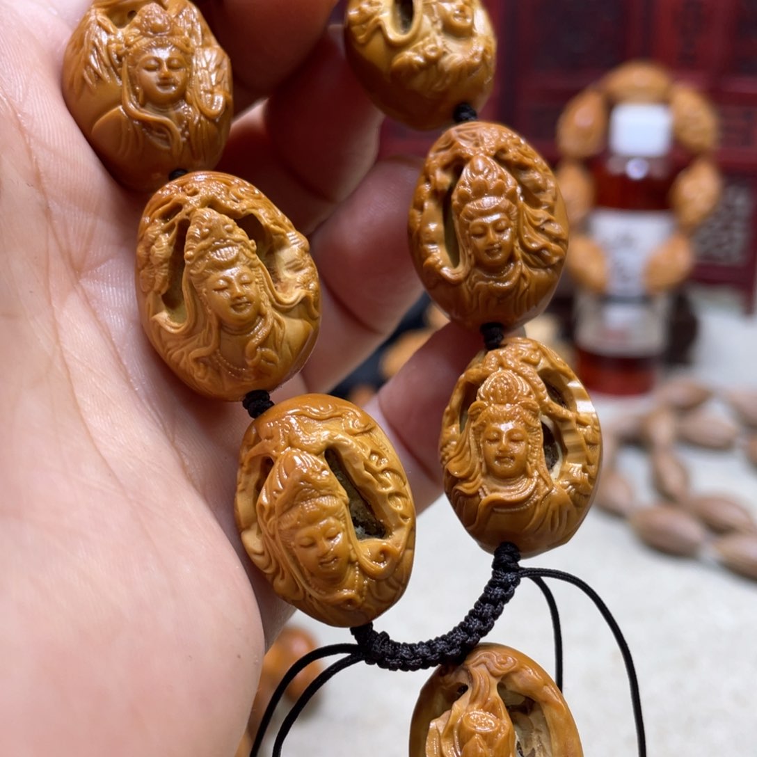 橄榄核吊坠橄榄核雕