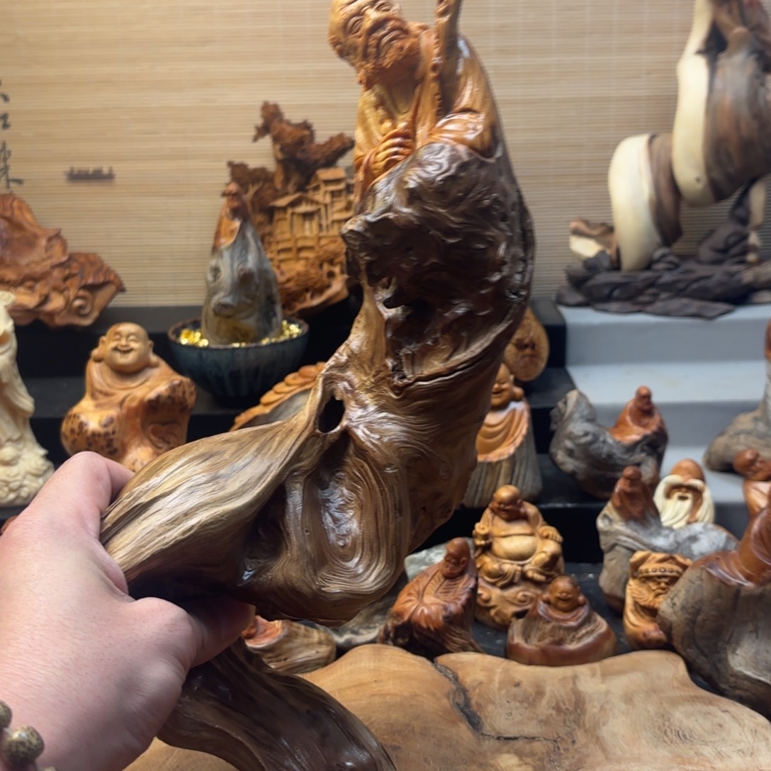 大***l柏木太行崖柏手工雕刻