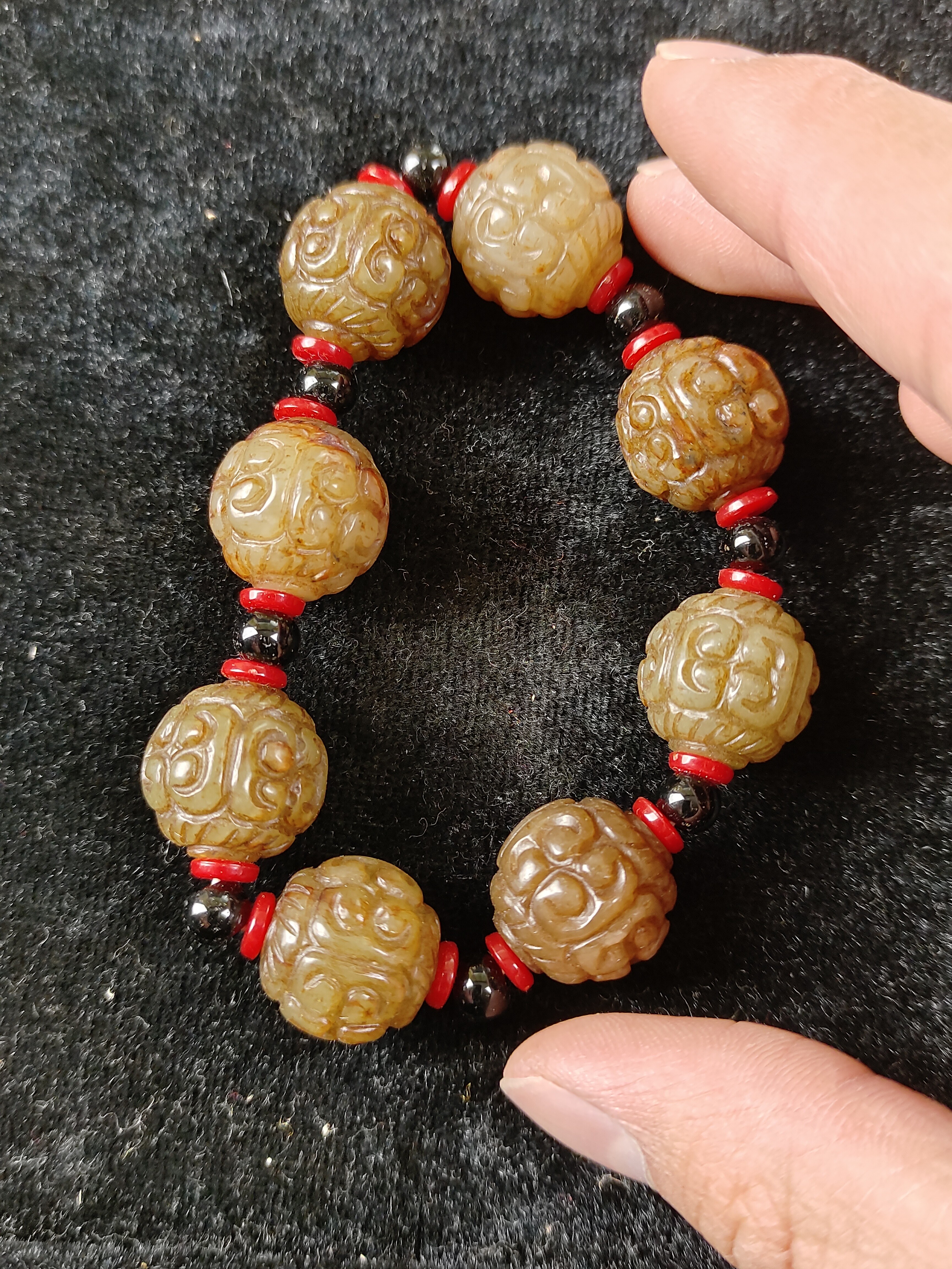 和田玉未镶嵌挂件摆件