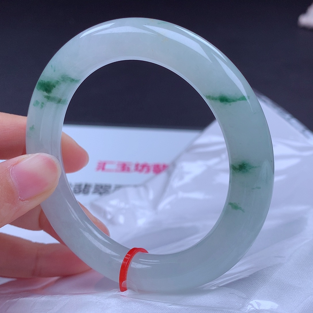 未镶嵌手镯翡翠手镯001641