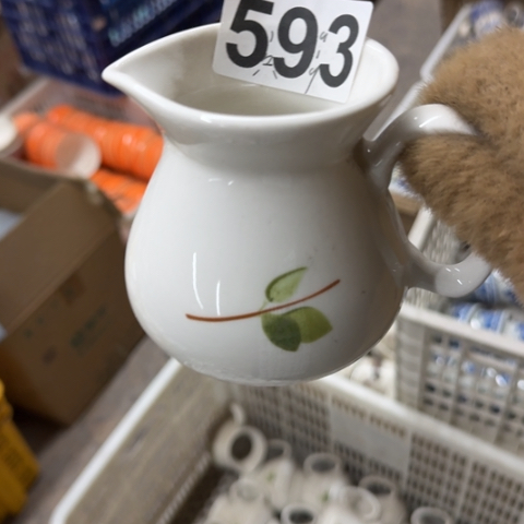 泥塑磁州窑出口尾货公道杯一个