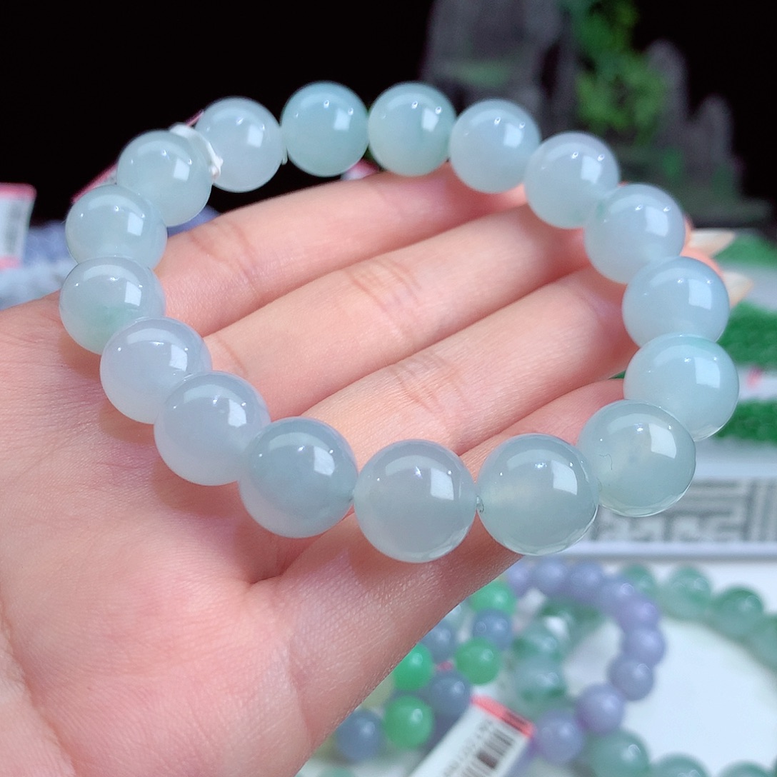 翡翠手链未镶嵌卡12