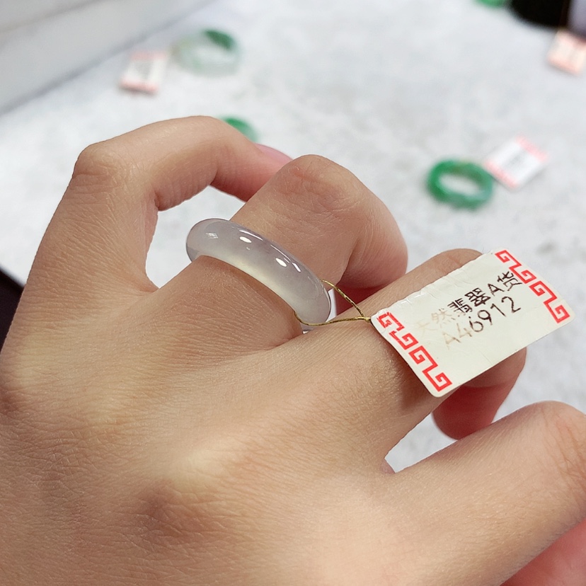 【闪购商品】未镶嵌戒指翡翠11号