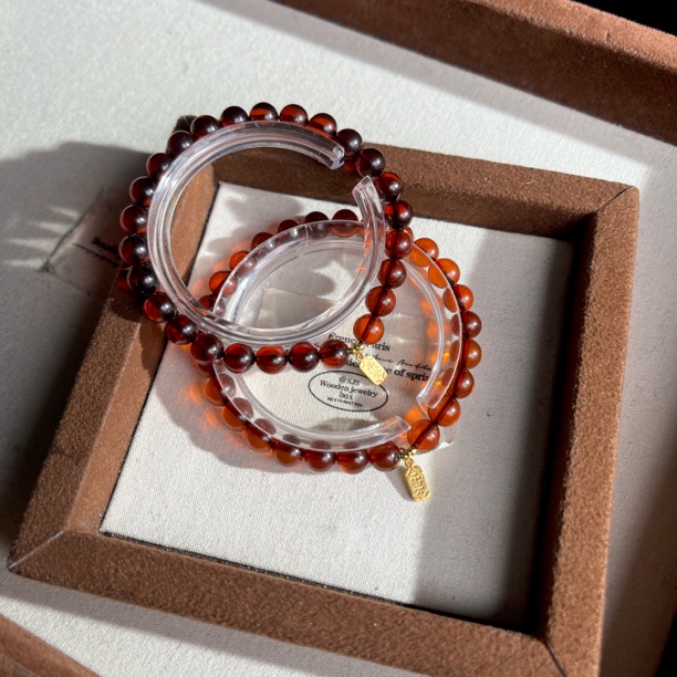 【大鱼甄选】净水血珀手链7mm+女款百搭ZW96多样性发其一