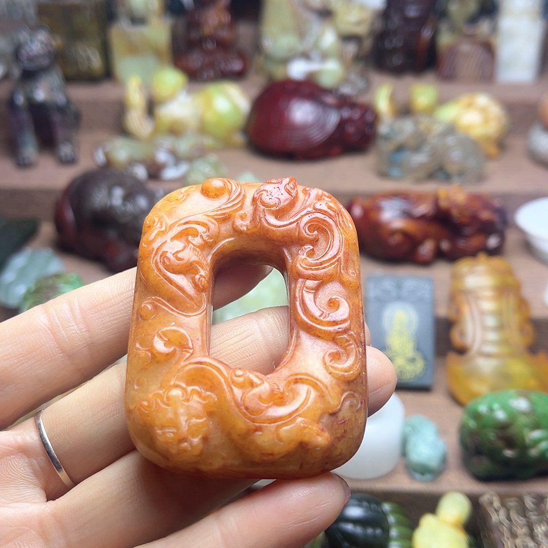 白玉菩提吊坠97。。