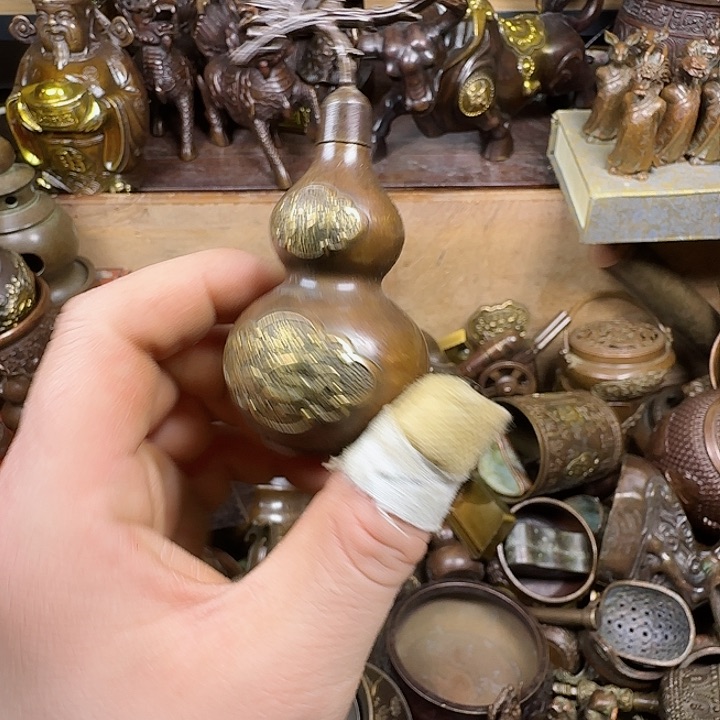 铜材质文玩摆件装饰