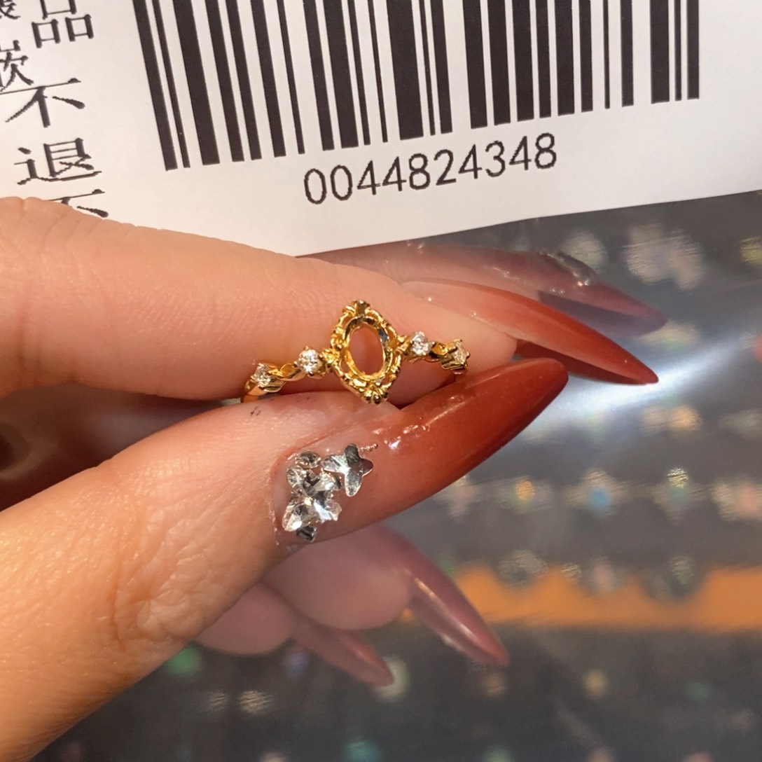 欧泊欧泊戒指银S925镶嵌小****爪