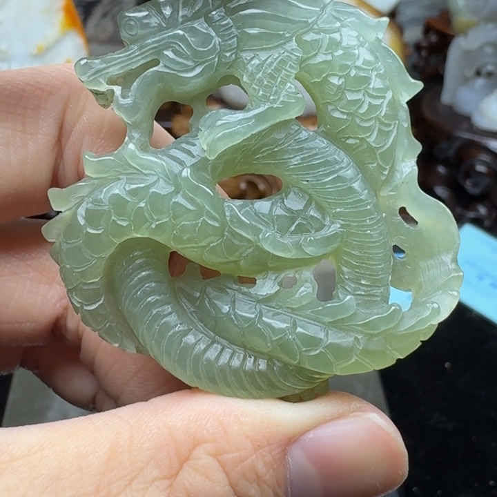 和田玉挂件未镶嵌庞*