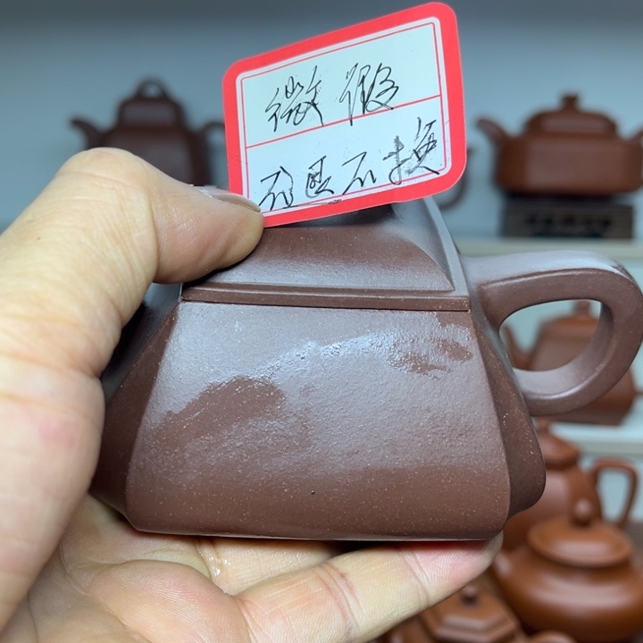 紫砂茶壶紫砂等珍贵微暇价