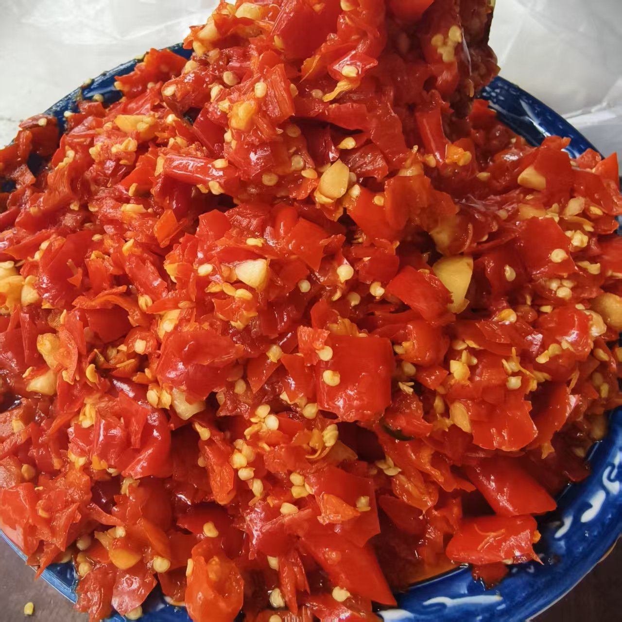 贵州高山农家新辣椒辣椒辣椒鱼头辣椒炒菜炒饭餐饮辣椒