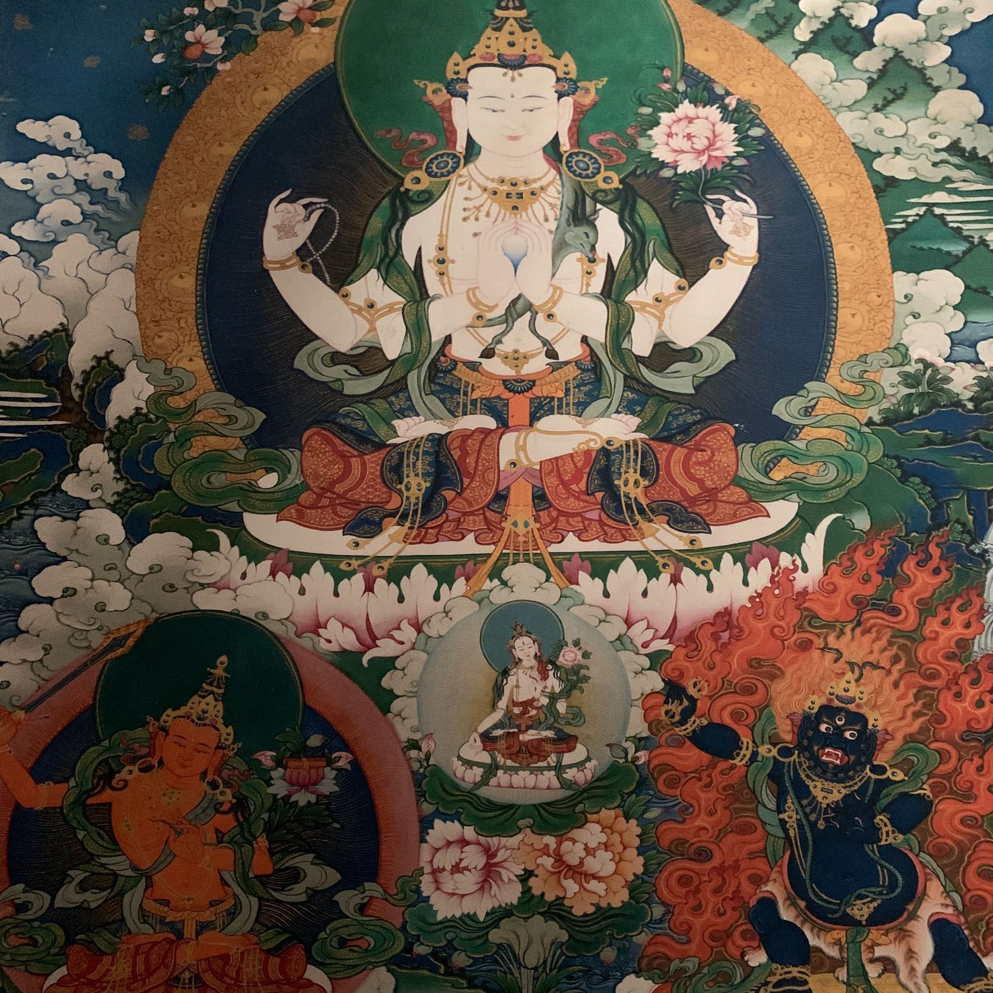 精品手绘唐卡链接--A117