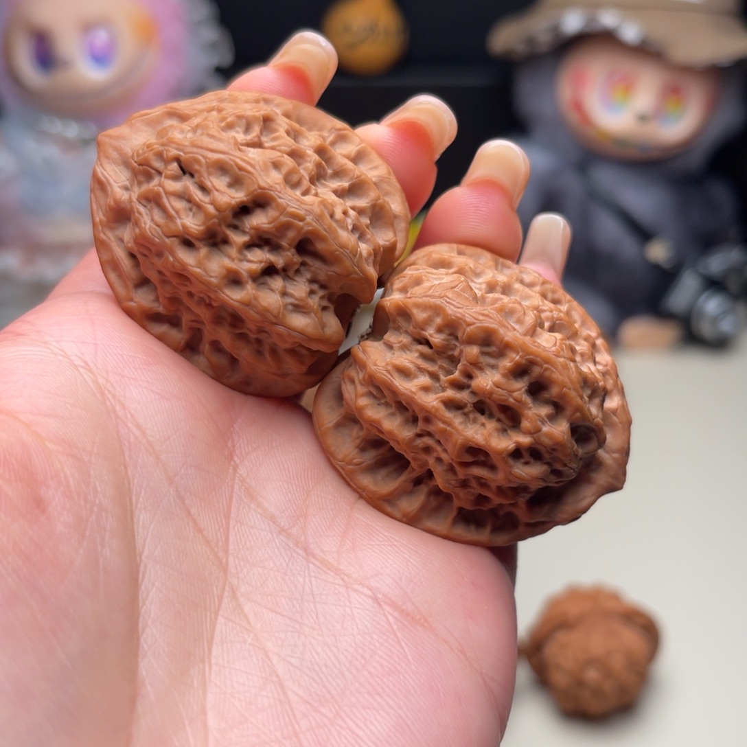 文玩核桃把件佛肚C023