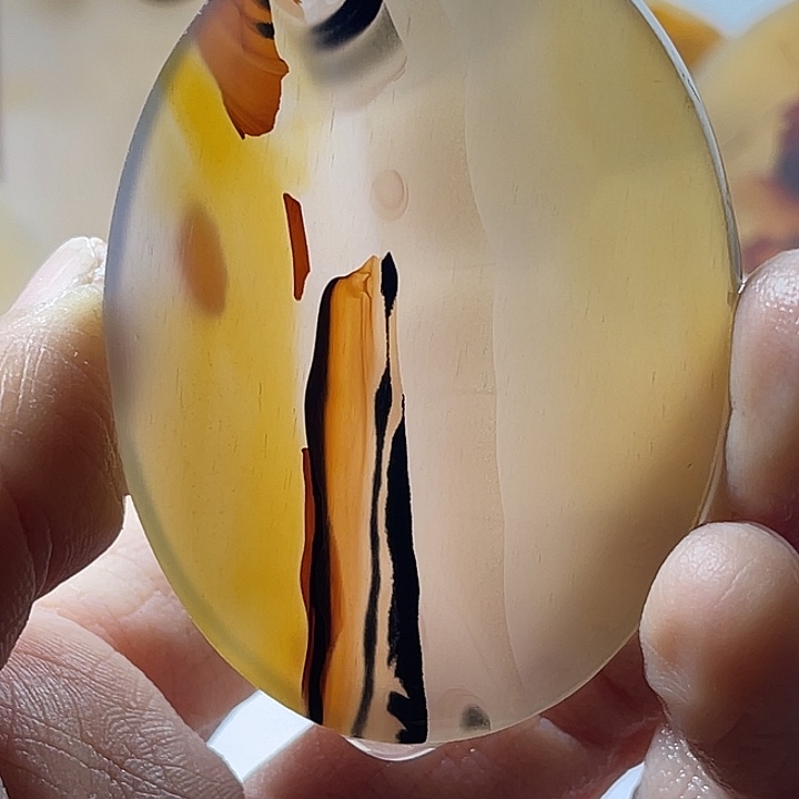 爱***）玛瑙/玉髓未镶嵌吊坠(不含链)