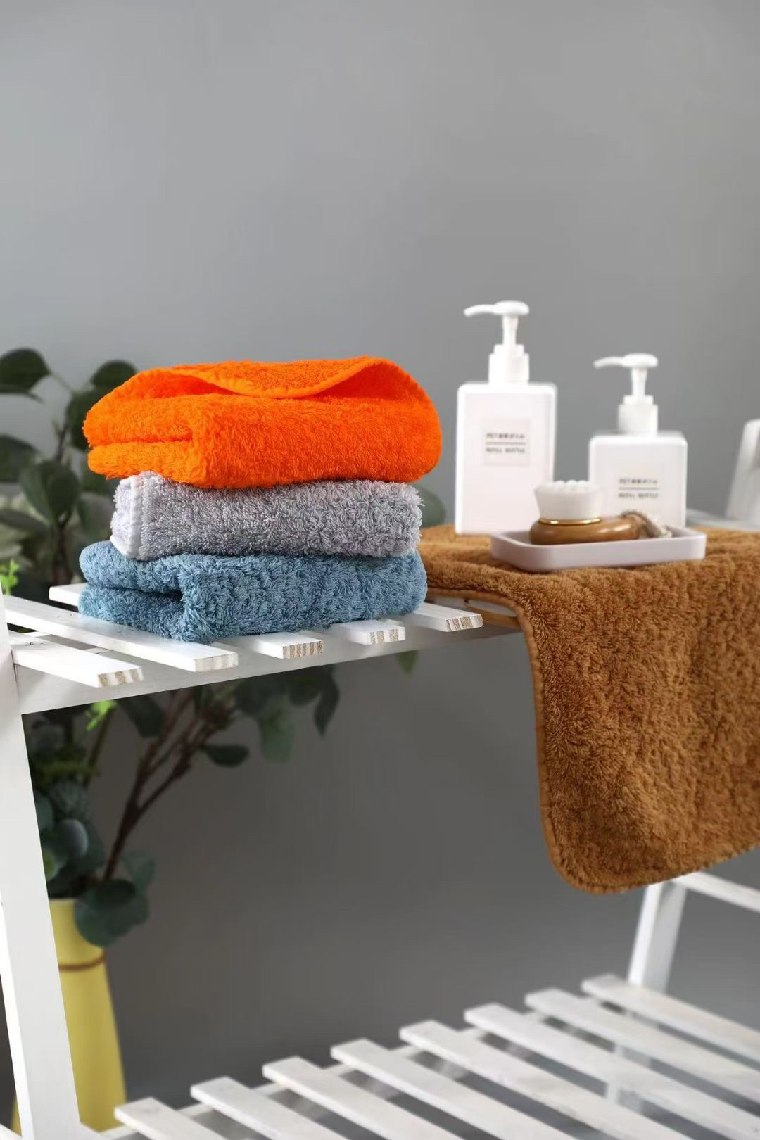 纯棉毛巾面巾洗澡吸水洗脸多个颜色