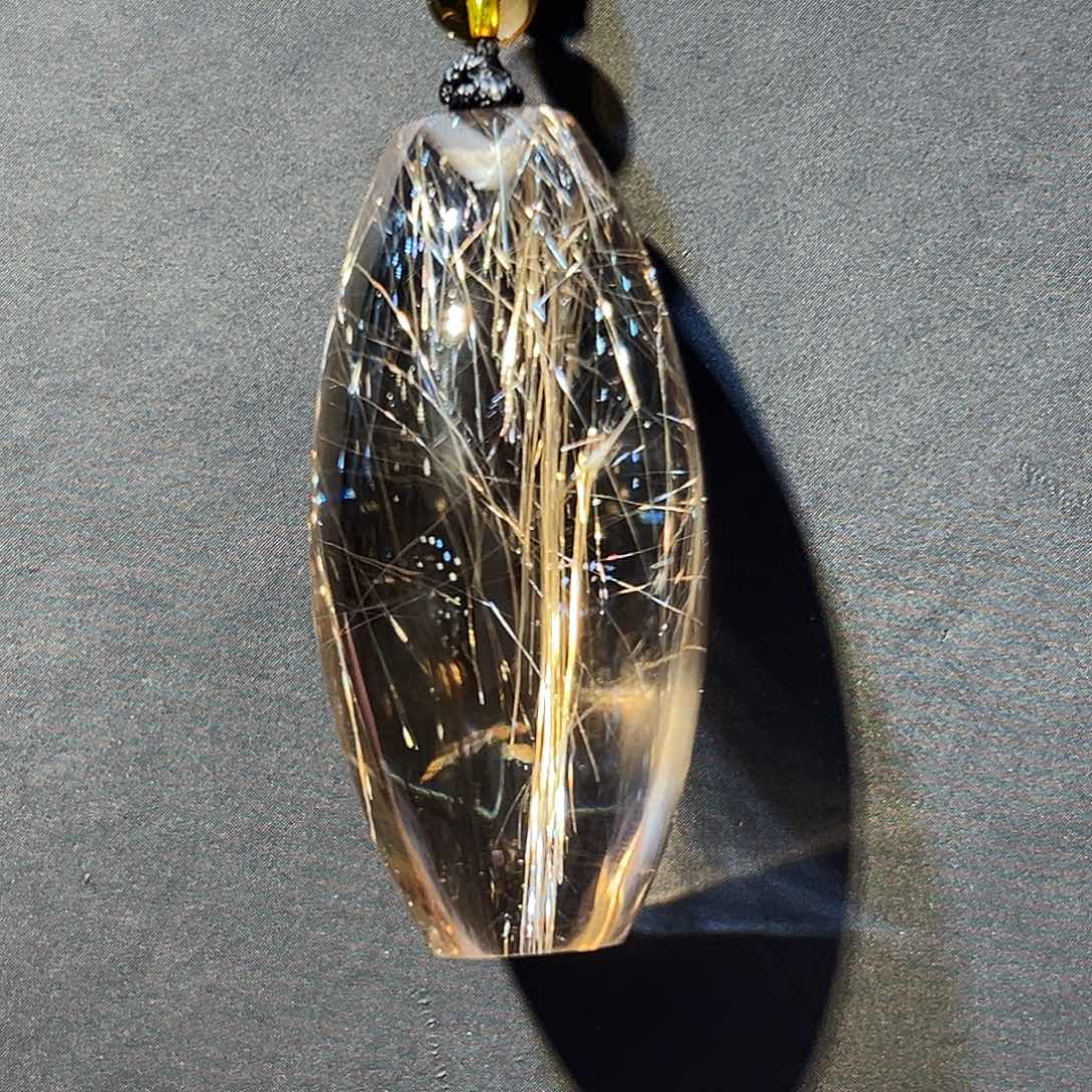 发晶颈饰未镶嵌吊坠