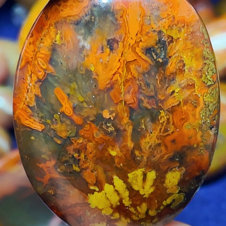 玛瑙/玉髓未镶嵌战国红