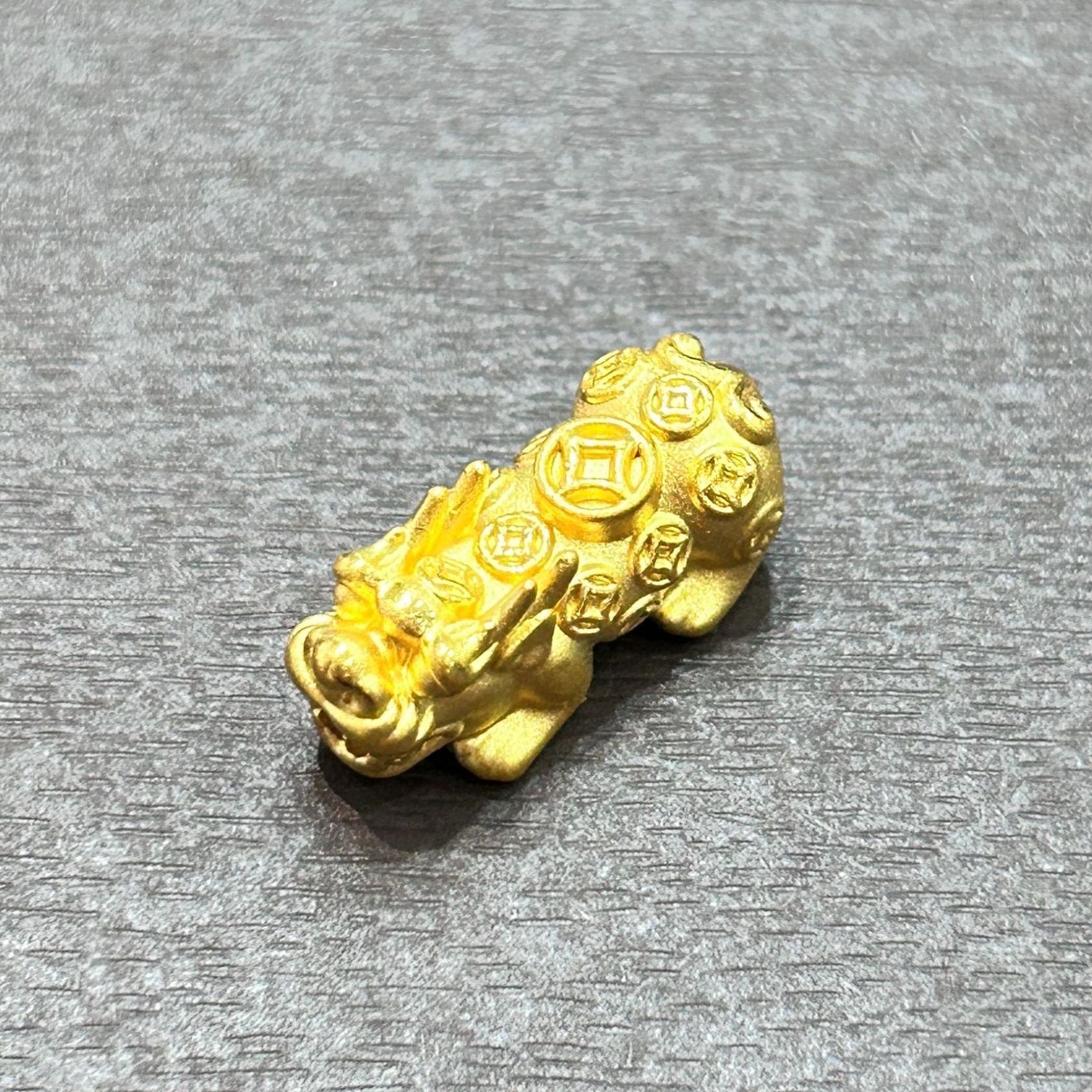 【店长专享】足金999投资金攒黄金悦己貔貅PJ774克重多退少补