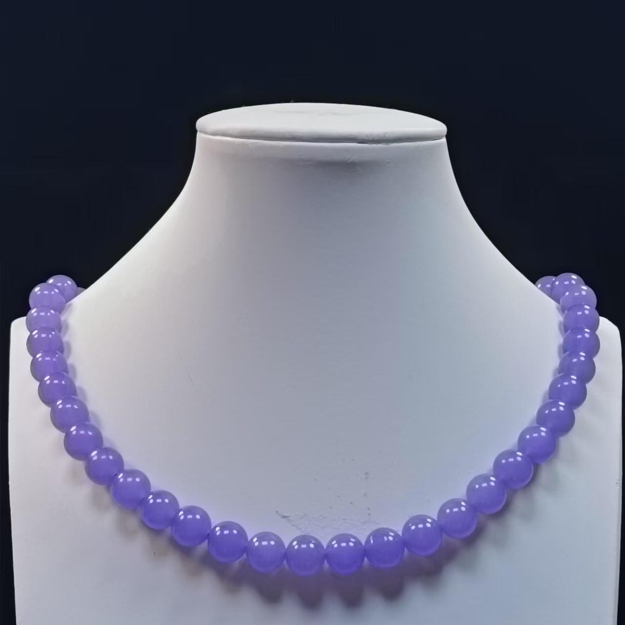 熏衣紫10mm项链发一条K33