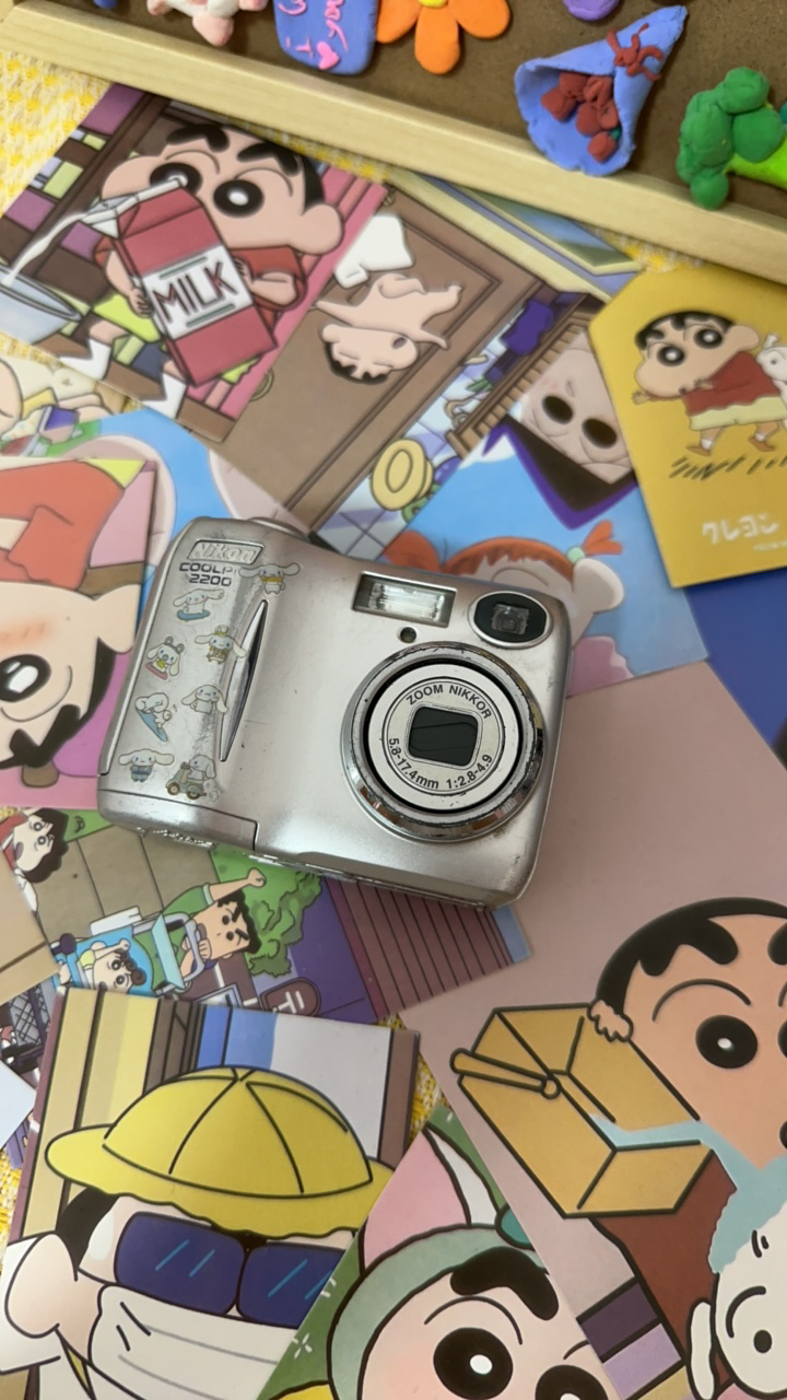 8新 Nikon/尼康 尼康额2200面包机造型相机 具备可爱外观设计