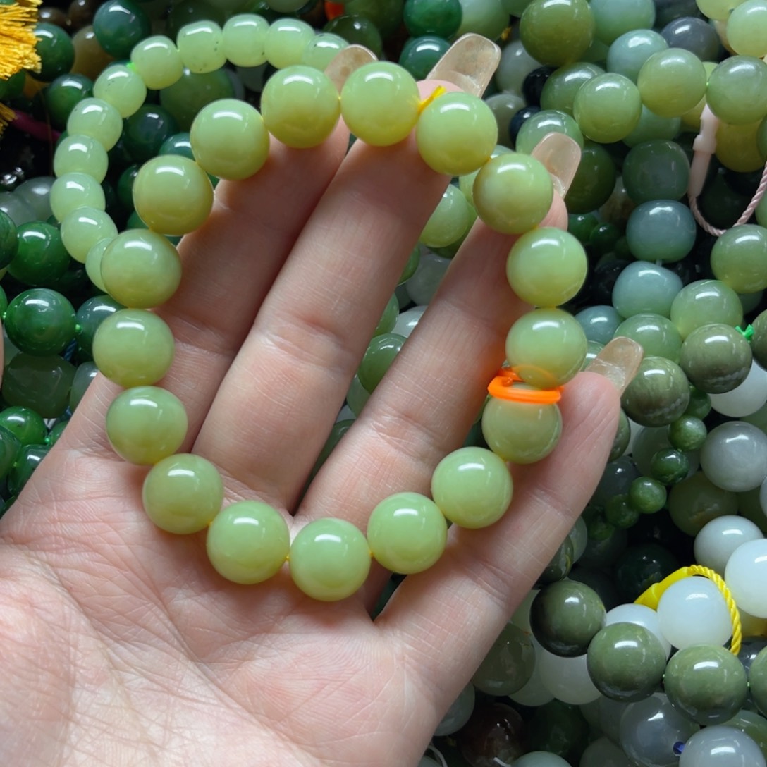 和田玉手链未镶嵌