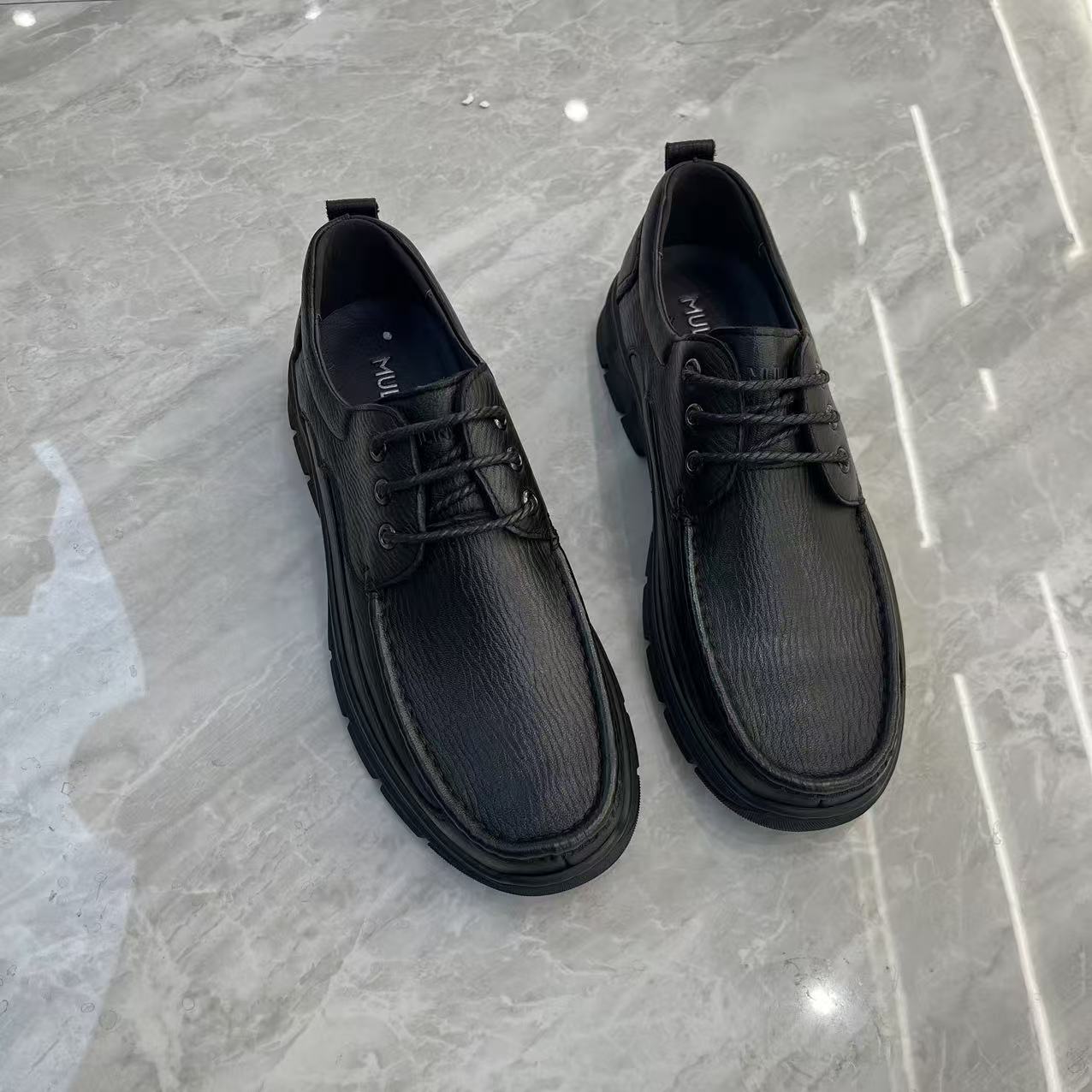 【MLS皮鞋】男士系带高端休闲商务系带皮鞋2334111