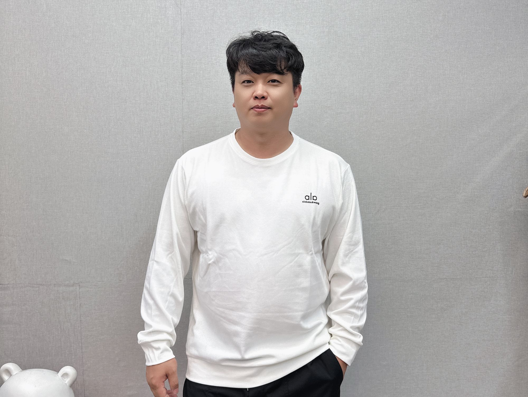【大码长袖】A203长袖时尚圆领休闲百搭套头秋季潮流运动卫衣