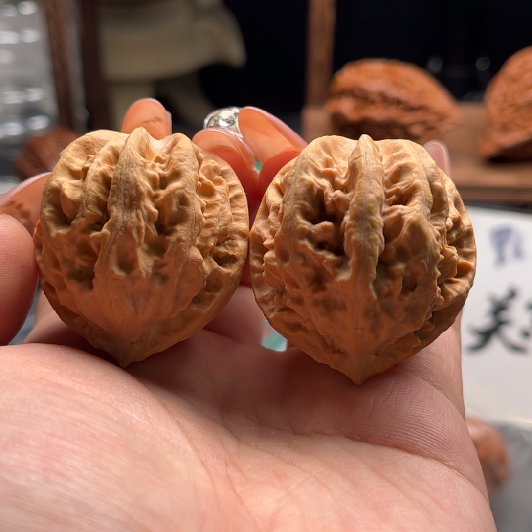 文玩核桃把件大*关东木子家楸大胖101