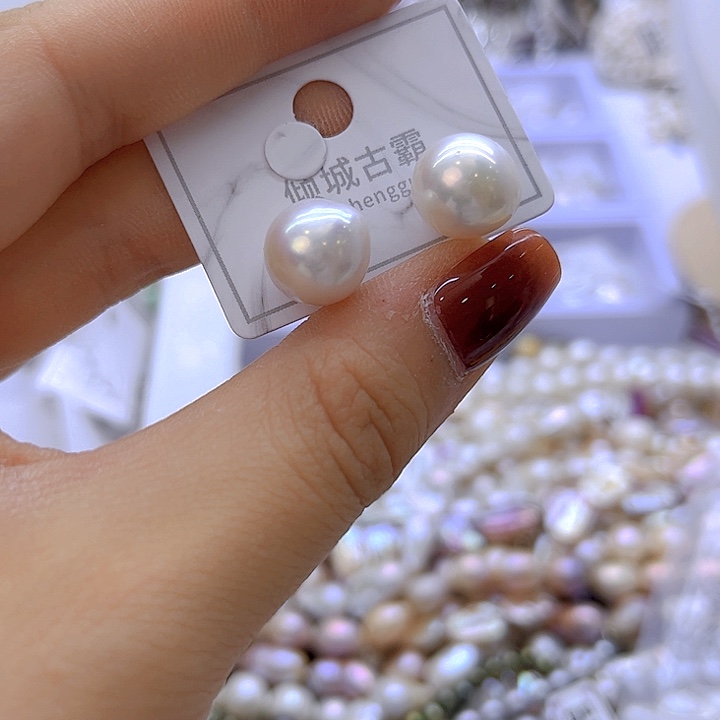 未镶嵌淡水珍珠项链定制345陌*?