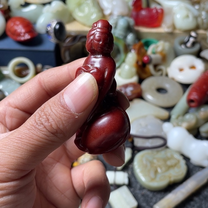 和田玉未镶嵌吊坠(不含链)