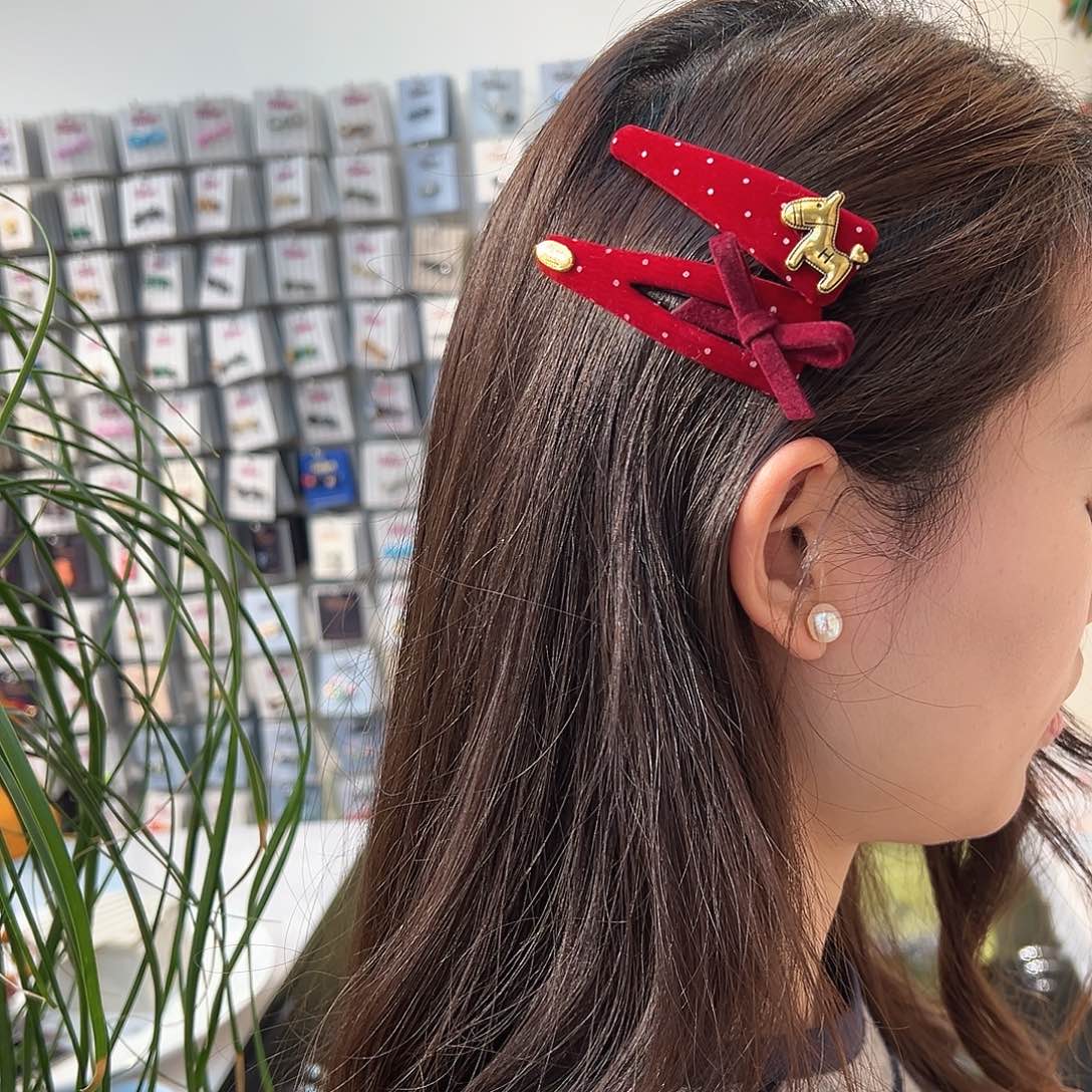 布艺铁合金一对拜拜