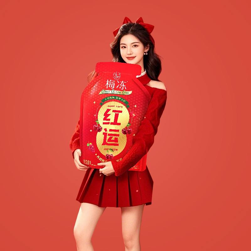 溜溜梅梅冻果浆果冻混合口味红运大礼包1kg