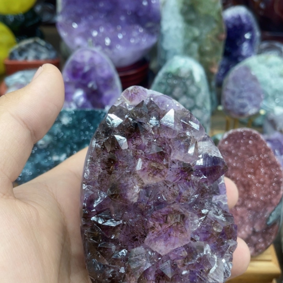 大型摆件（非配饰）未镶嵌紫晶