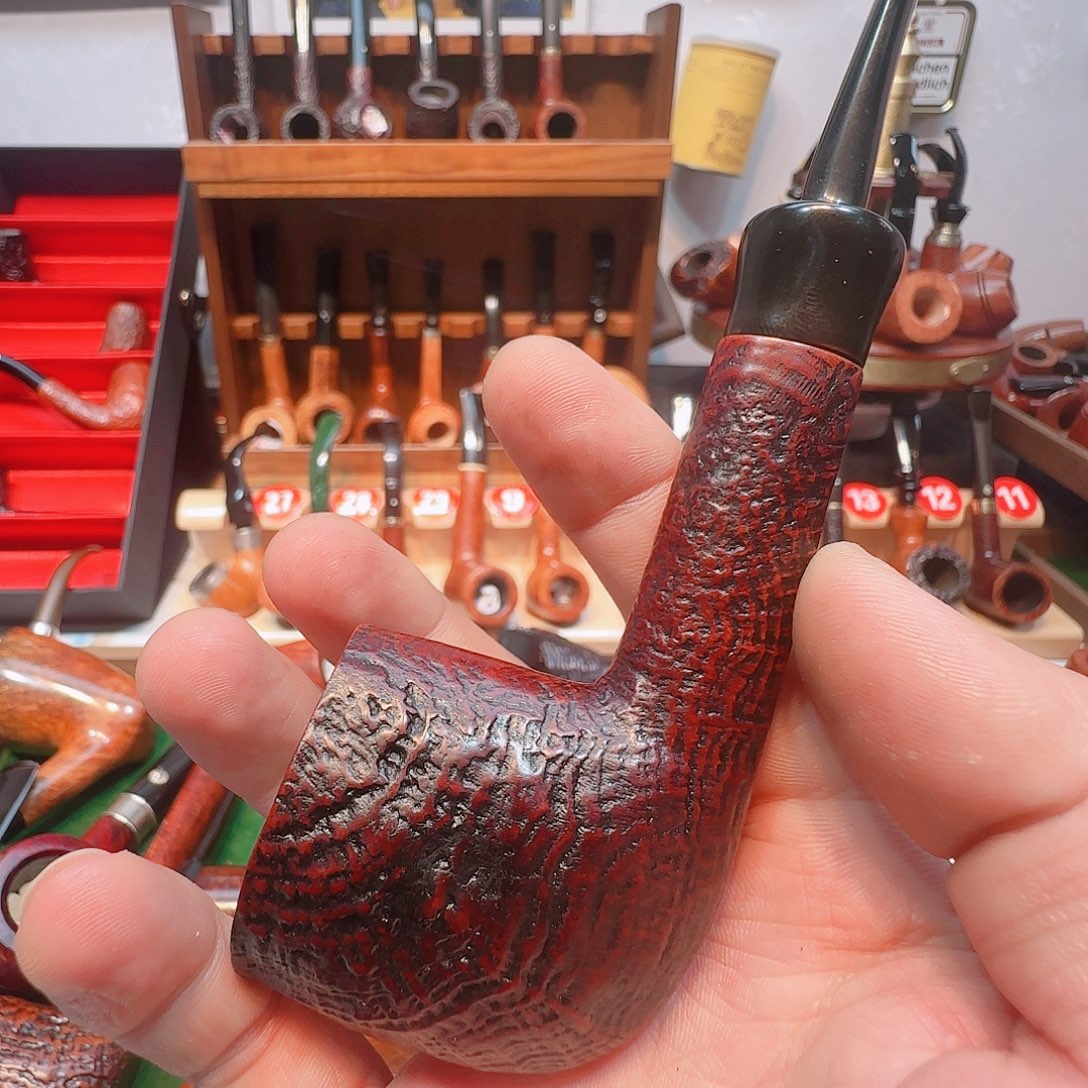 我***蛇剧场，工艺品烟斗石楠木