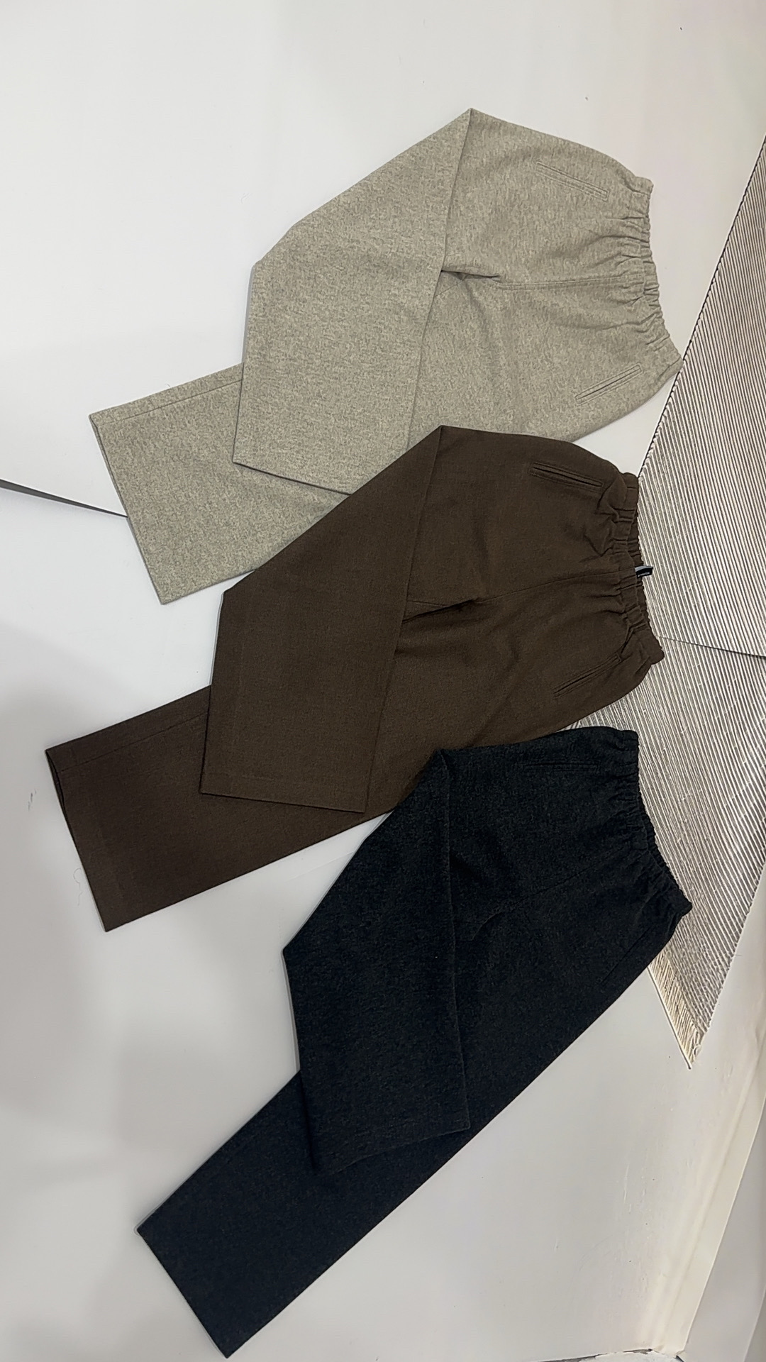 水淼休闲大码显瘦阔腿裤