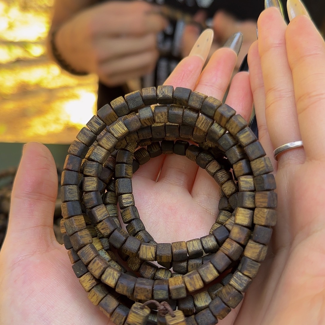 沉香碎屑沉香+沉水浮方糖珠多圈18.5克加多样性发一