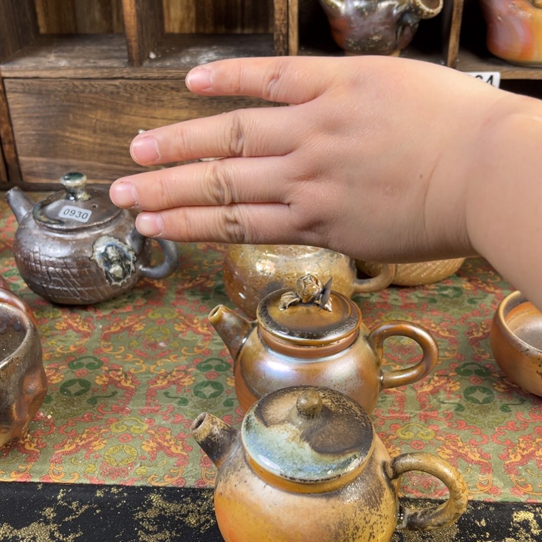 杯沉*柴烧茶器主人壶壶