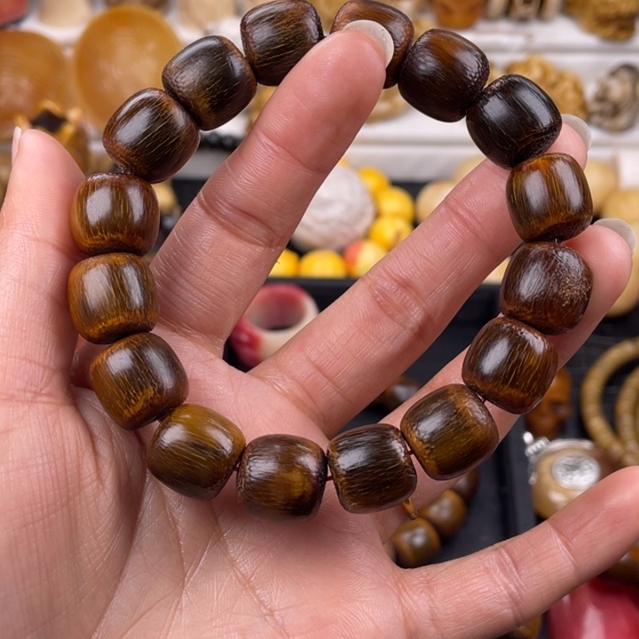 驼骨其他好的牛角桶珠14