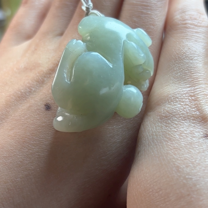 和田玉挂件未镶嵌单****3