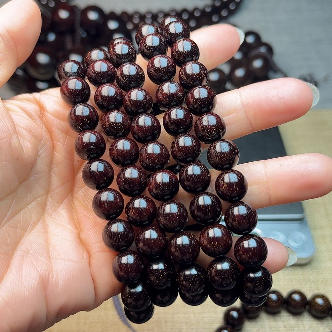 檀香紫檀（小叶紫檀）?****?1.0 108颗 满星