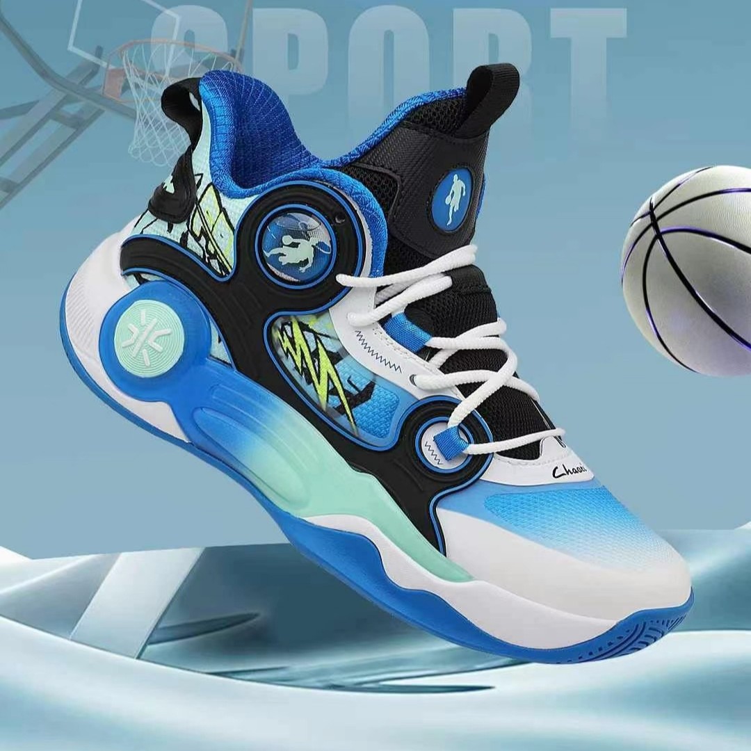 六都有品实体店正品篮球鞋男皮面防水冬季学生运动跑步鞋软底弹力