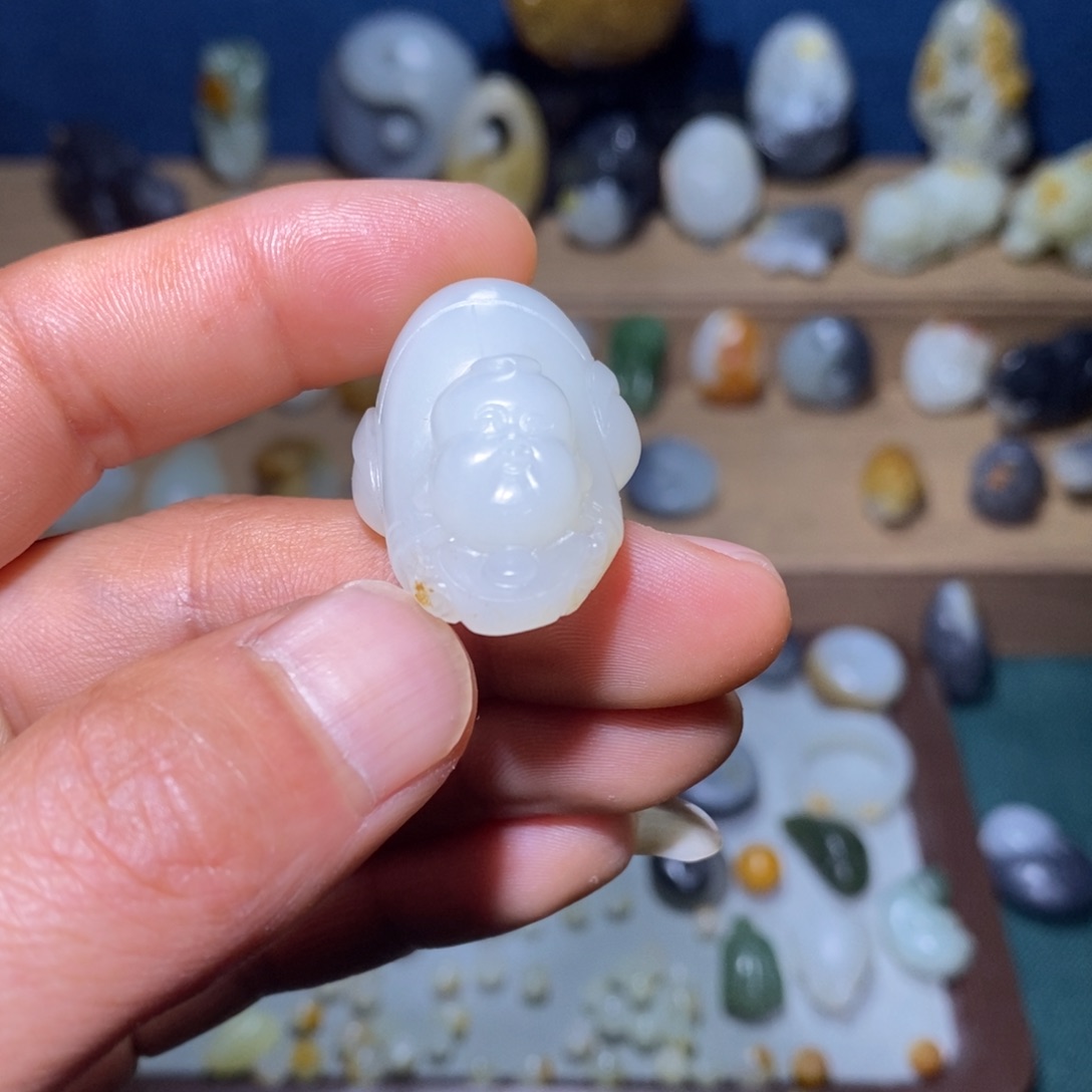 和田玉吊坠(不含链)未镶嵌
