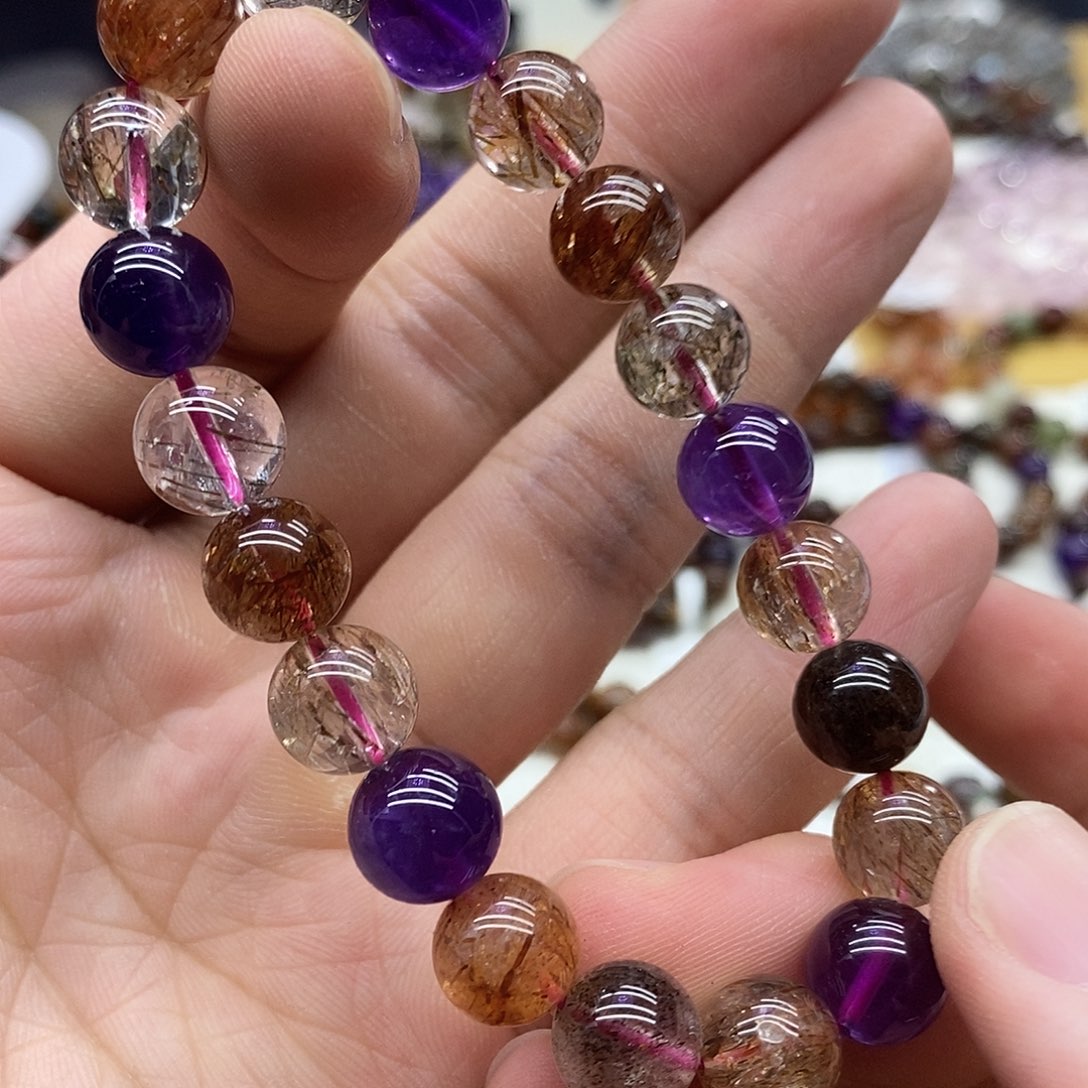 水晶手链未镶嵌天然