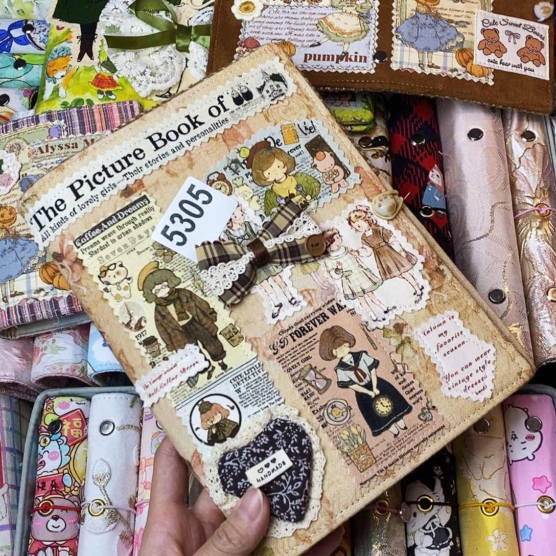 织绣A5 活页不送纸305