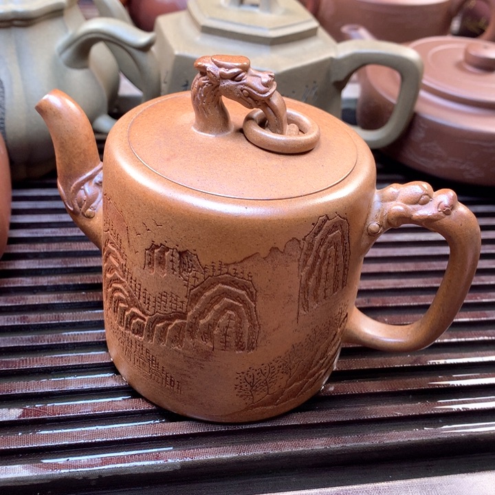 紫砂茶壶原矿手工84