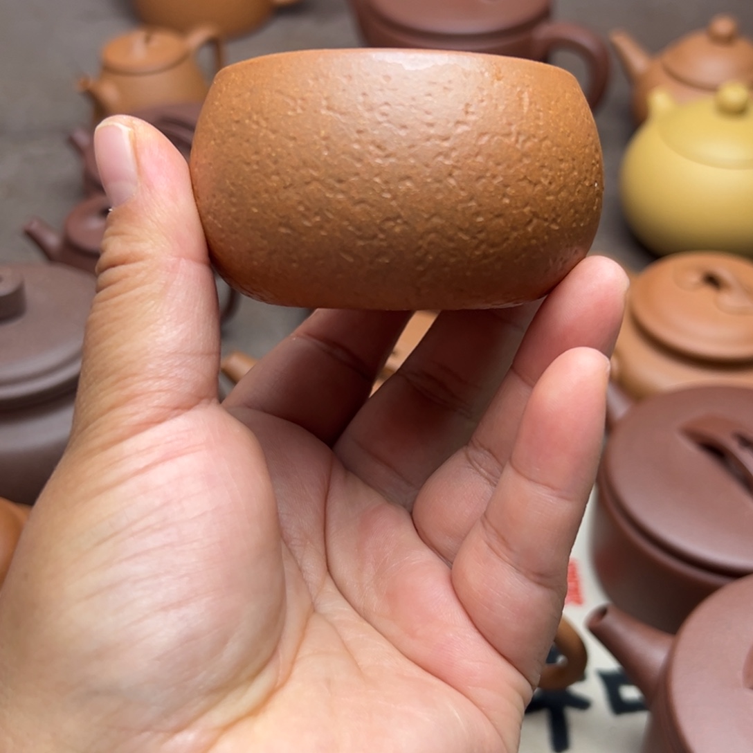 紫砂茶壶黄降坡80cc拍一发二