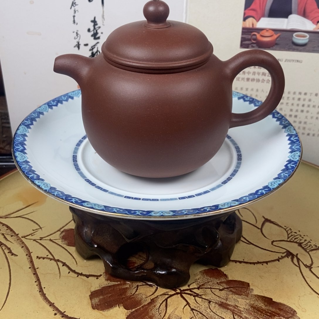 紫砂茶壶200 容量宜兴紫砂壶