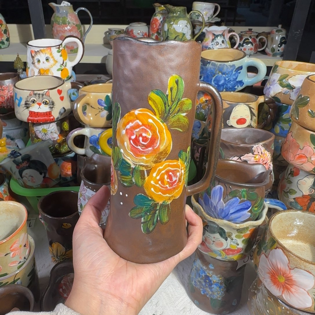 紫砂景德镇手工陶瓷釉下彩正品27